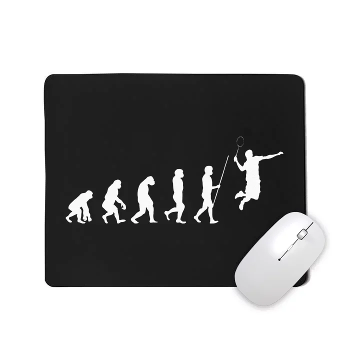 Evolution Badminton Shuttlecock Badminton Player Gift Mousepad