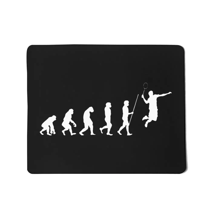 Evolution Badminton Shuttlecock Badminton Player Gift Mousepad