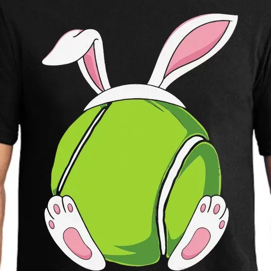 Easter Bunny Tennis - Funny Easter Tennis Rabbit Ears Pajama Set