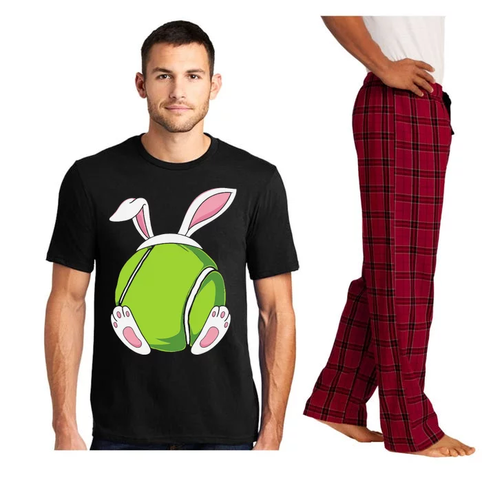 Easter Bunny Tennis - Funny Easter Tennis Rabbit Ears Pajama Set