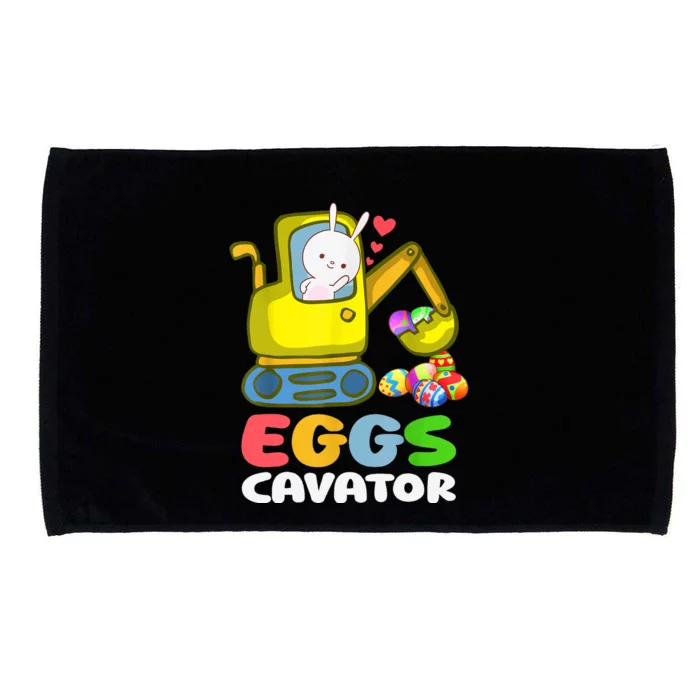 EggsCavator Bunny Toy Excavator, Funny Microfiber Hand Towel