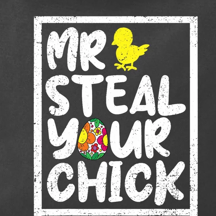 Easter Boy Toddlers Mr Steal Your Chick Funny Spring Humor Zip Tote Bag