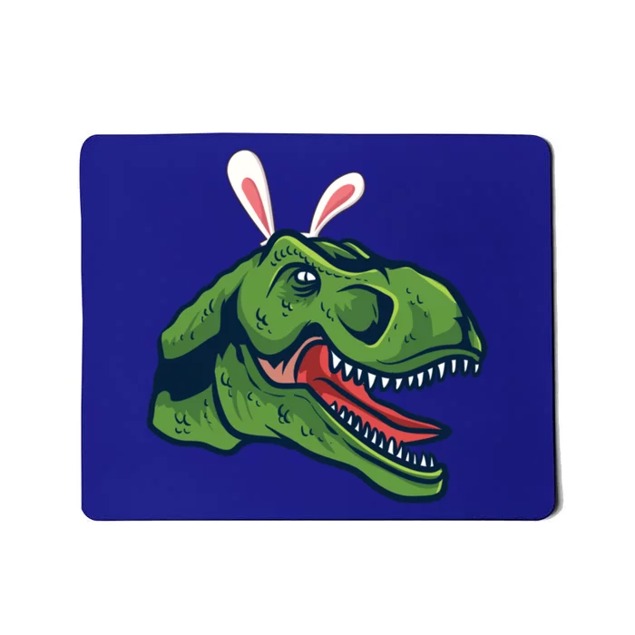 Easter Bunny Tgiftrex Bunny Ears Costume Funny Dinosaur Easter Funny Gift Mousepad