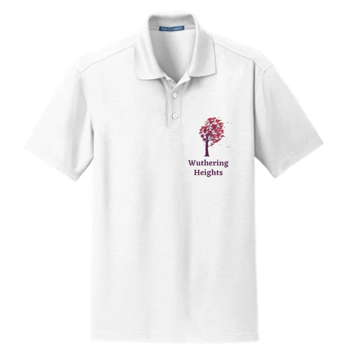 Emily Bronte Wuthering Heights Gift Dry Zone Grid Performance Polo