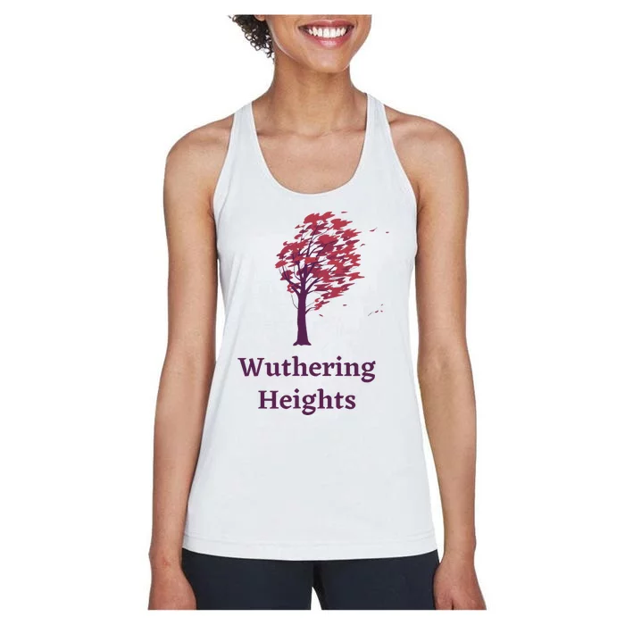 Emily Bronte Wuthering Heights Gift Women's Racerback Tank