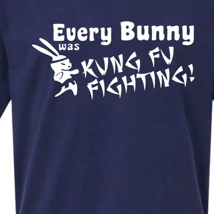 Every Bunny Was Kung Fu Fighting Sueded Cloud Jersey T-Shirt