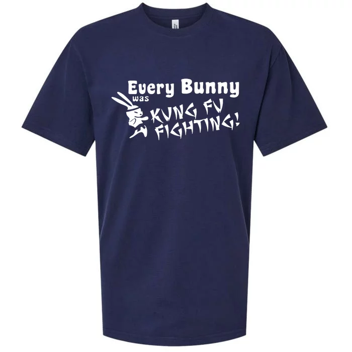 Every Bunny Was Kung Fu Fighting Sueded Cloud Jersey T-Shirt