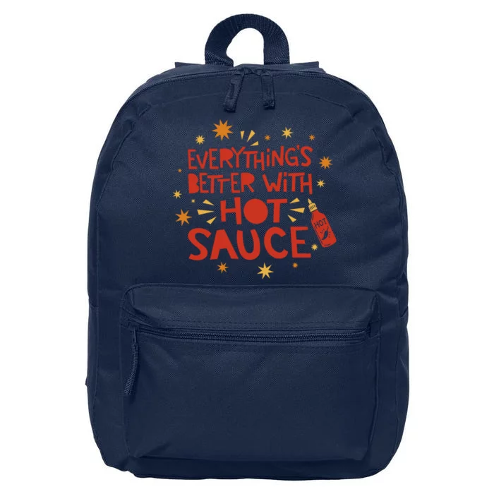 Everything's Better With Hot Sauce 16 in Basic Backpack