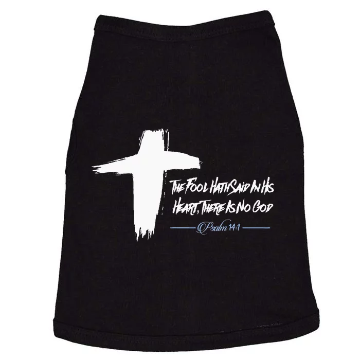 Easter Cross April Fool's Day Psalm 141 Christian Doggie Tank