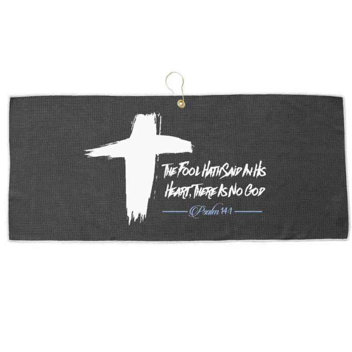 Easter Cross April Fool's Day Psalm 141 Christian Large Microfiber Waffle Golf Towel