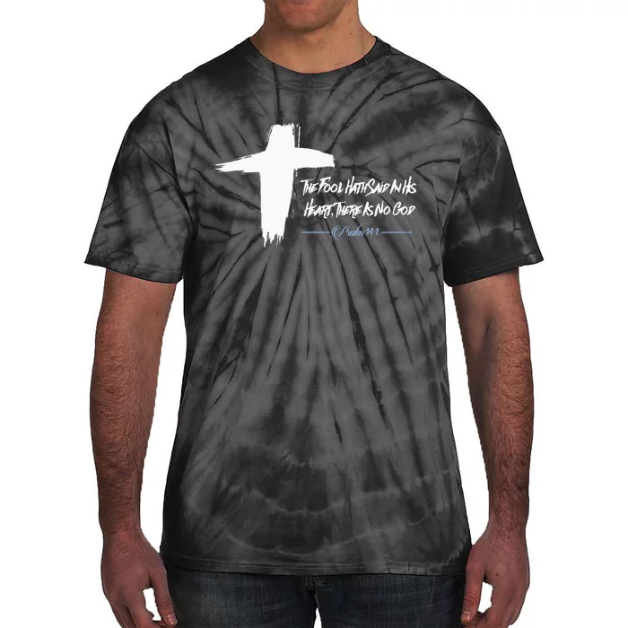 Easter Cross April Fool's Day Psalm 141 Christian Tie-Dye T-Shirt