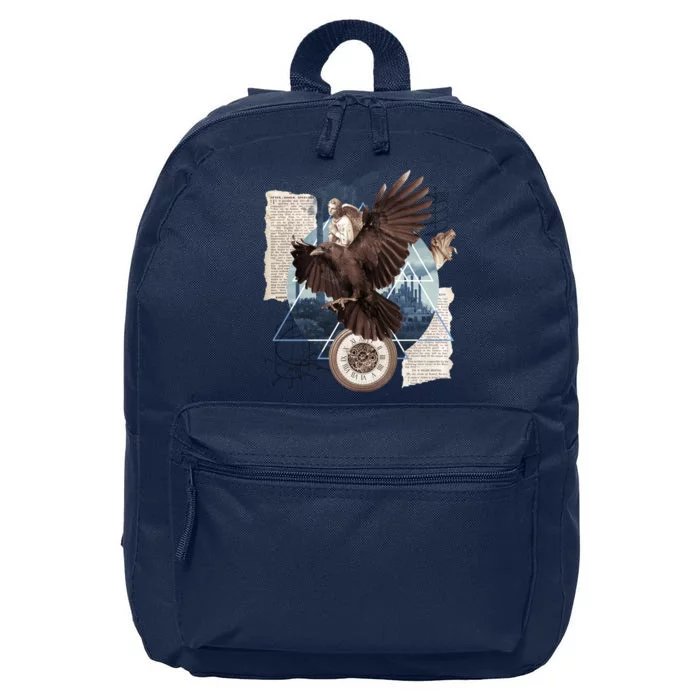 Eagle Collage Ancient Artifact Piece 16 in Basic Backpack