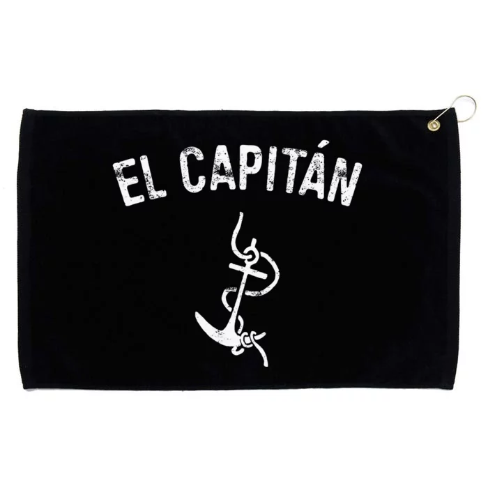 El Capitan Anchor Captain Skipper Grommeted Golf Towel