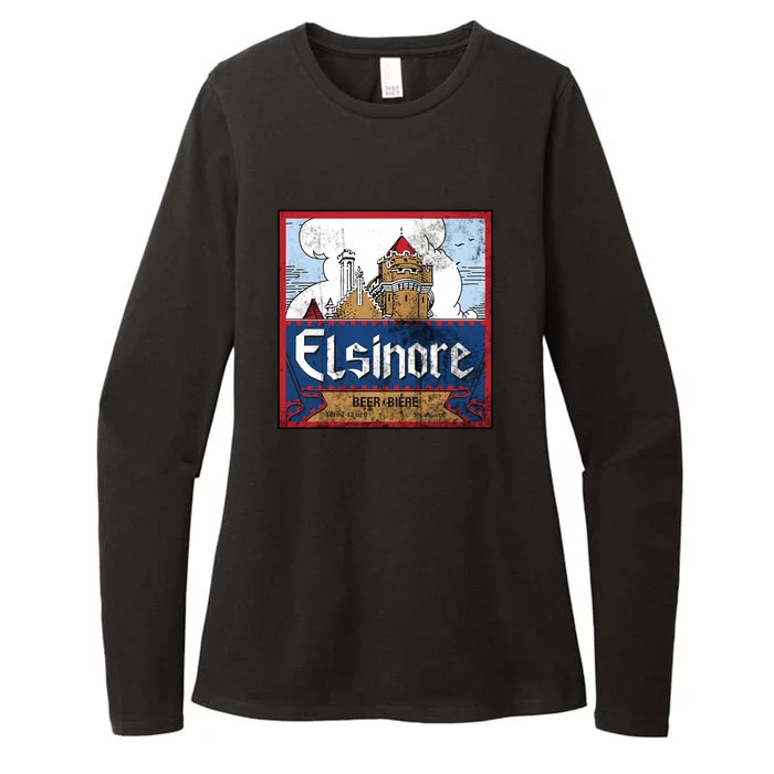 Elsinore Craft Beer Brewing Vintage Womens CVC Long Sleeve Shirt