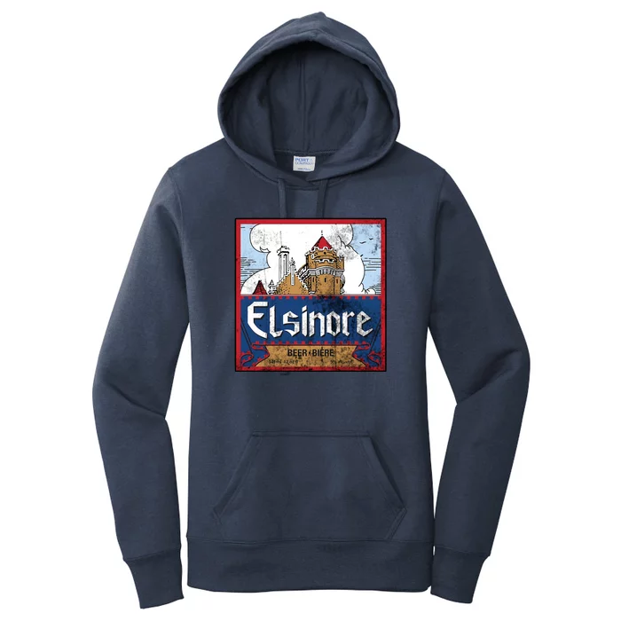 Elsinore Craft Beer Brewing Vintage Women's Pullover Hoodie