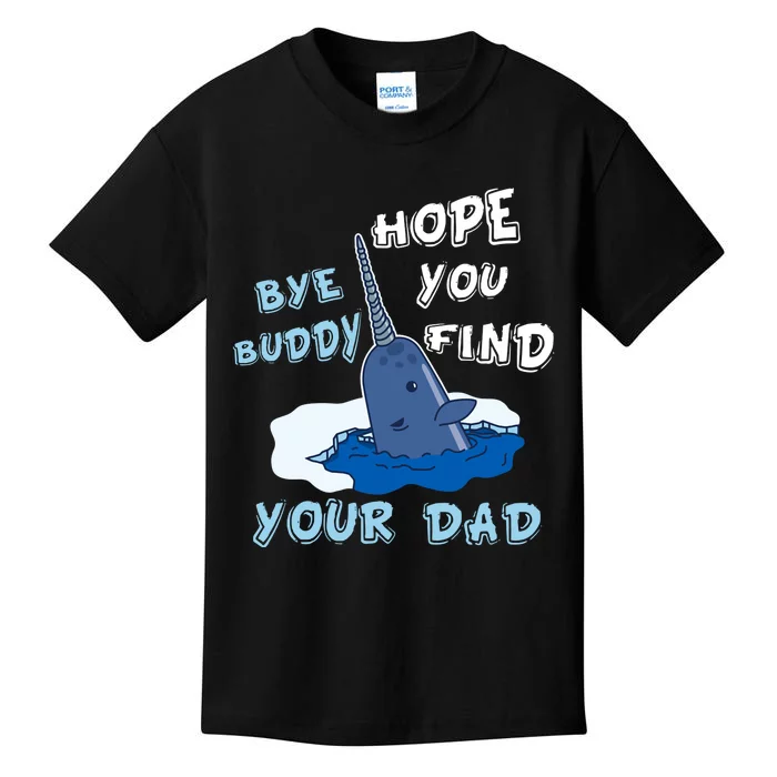 Elf Christmas Bye Buddyhopeyoufind Your Dad Hoodie Kids T-Shirt