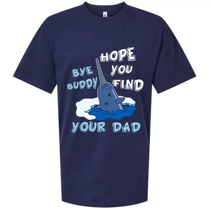 Elf Christmas Bye Buddyhopeyoufind Your Dad Hoodie Sueded Cloud Jersey T-Shirt