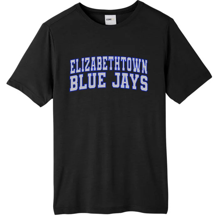 Elizabethtown College Blue Jays Wht01 ChromaSoft Performance T-Shirt