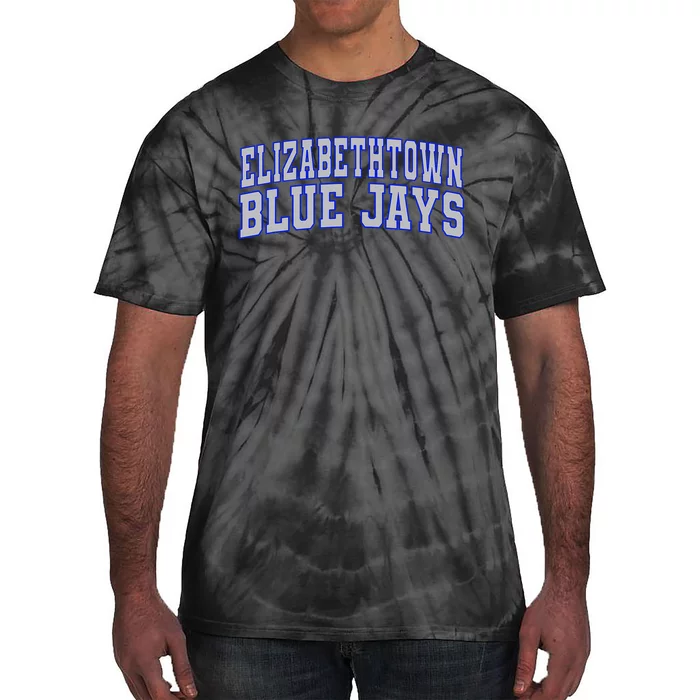 Elizabethtown College Blue Jays Wht01 Tie-Dye T-Shirt