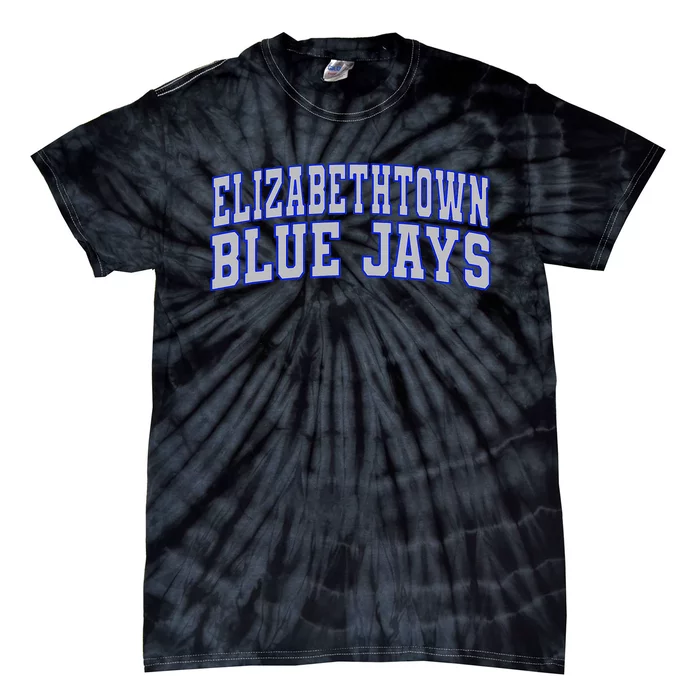 Elizabethtown College Blue Jays Wht01 Tie-Dye T-Shirt