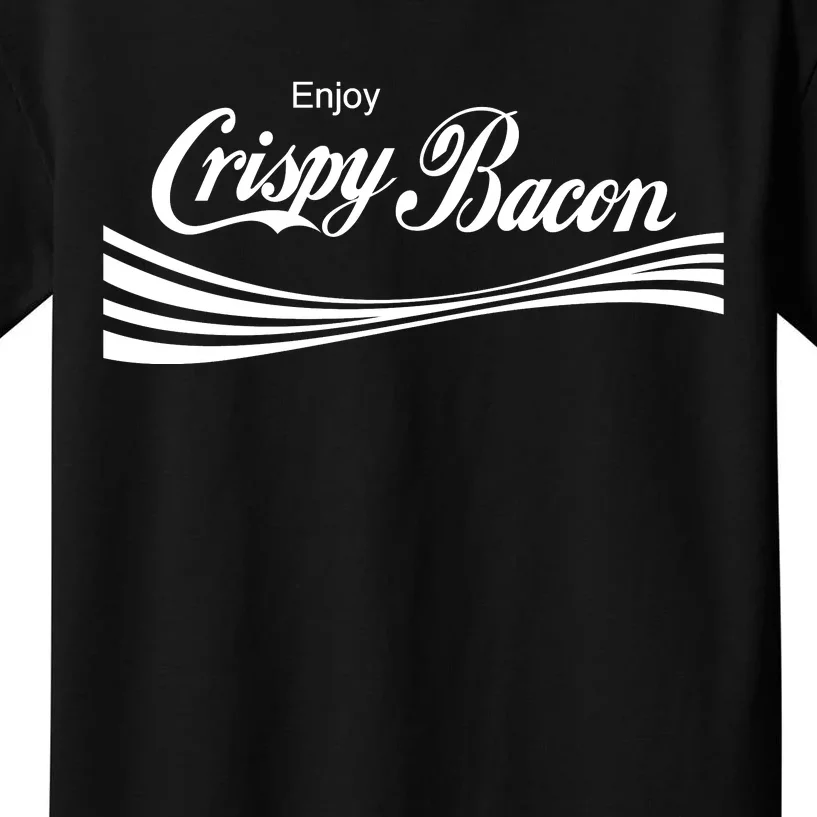 Enjoy Crispy Bacon Kids T-Shirt