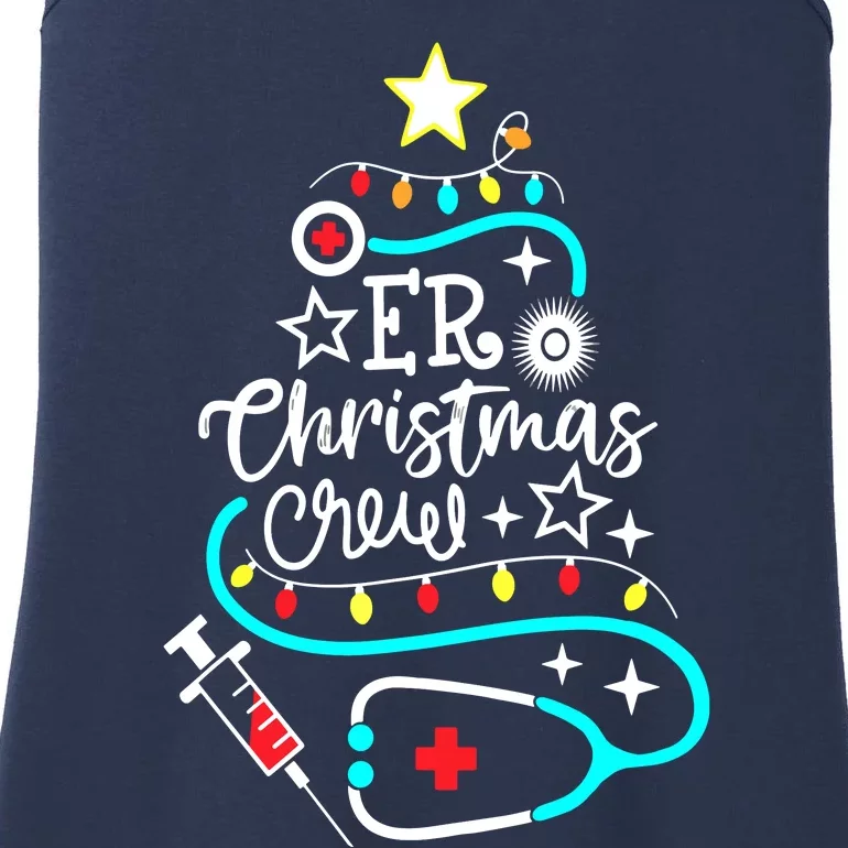 ER Christmas Crew Emergency Room Nurse ER Techs Secretary Ladies Essential Tank