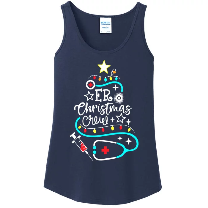 ER Christmas Crew Emergency Room Nurse ER Techs Secretary Ladies Essential Tank