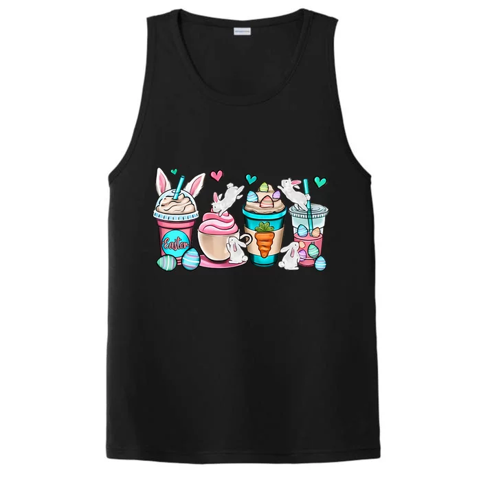 Easter Coffee Cups Some Bunny Needs Coffee Easter Bunny Teacher Life Performance Tank