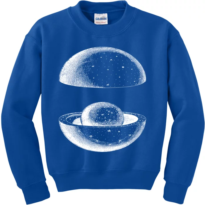 Earth Core Chart Gift Kids Sweatshirt