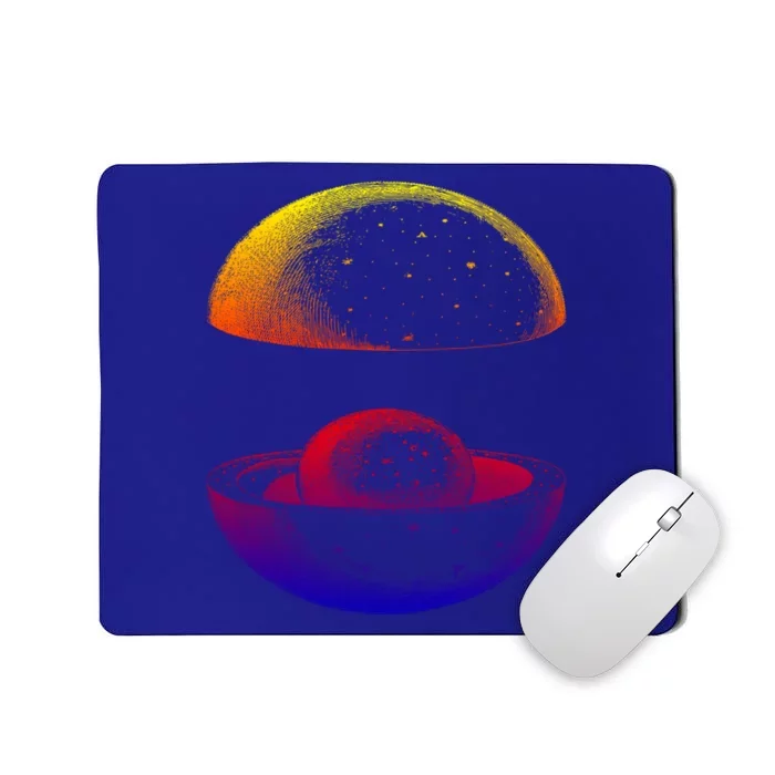 Earth Core Chart Cool Gift Mousepad