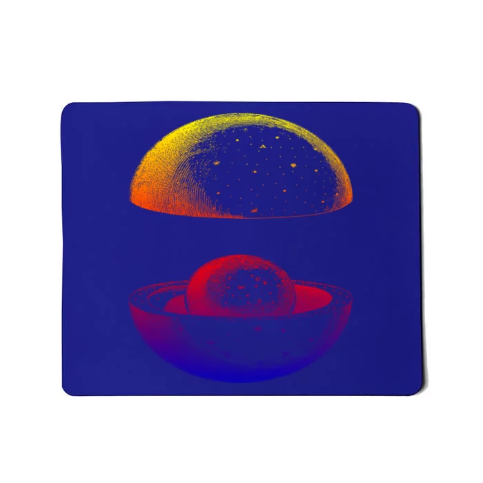 Earth Core Chart Cool Gift Mousepad