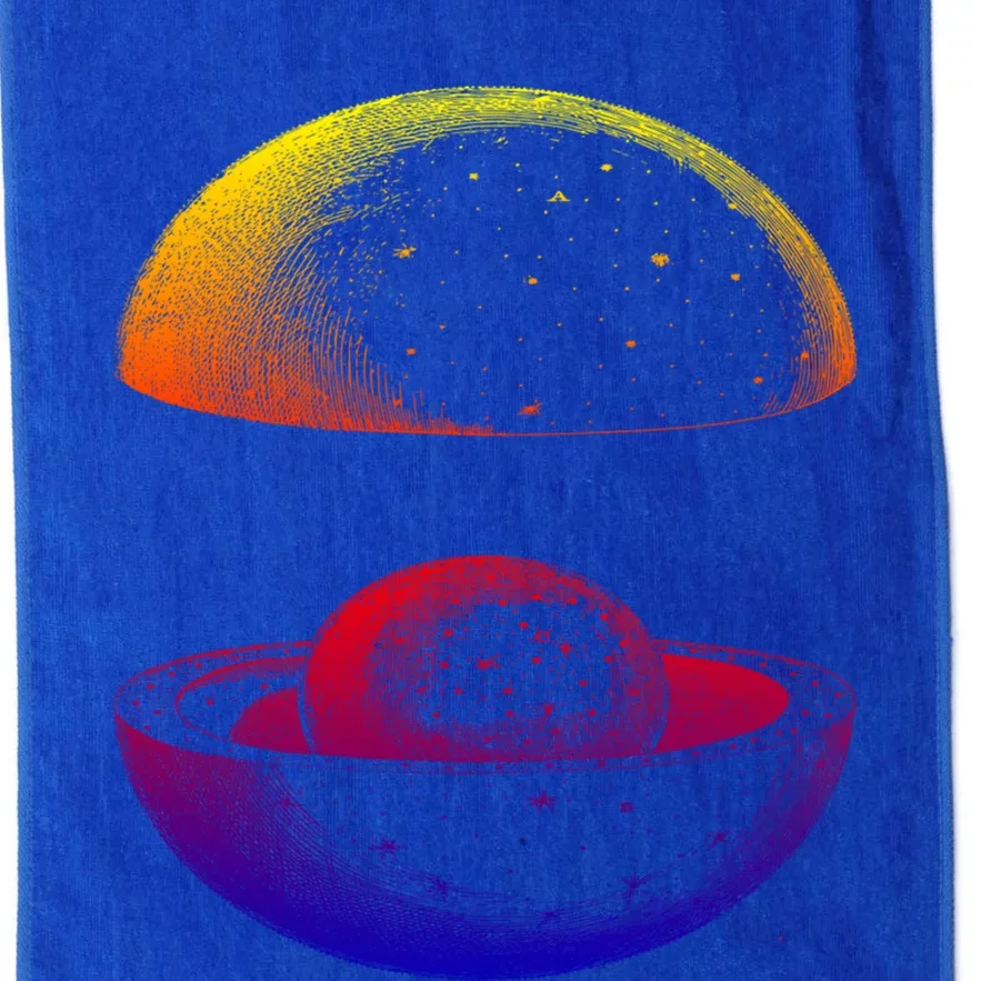 Earth Core Chart Cool Gift Platinum Collection Golf Towel