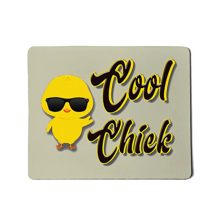 Easter Cool Chick For And Family Mousepad