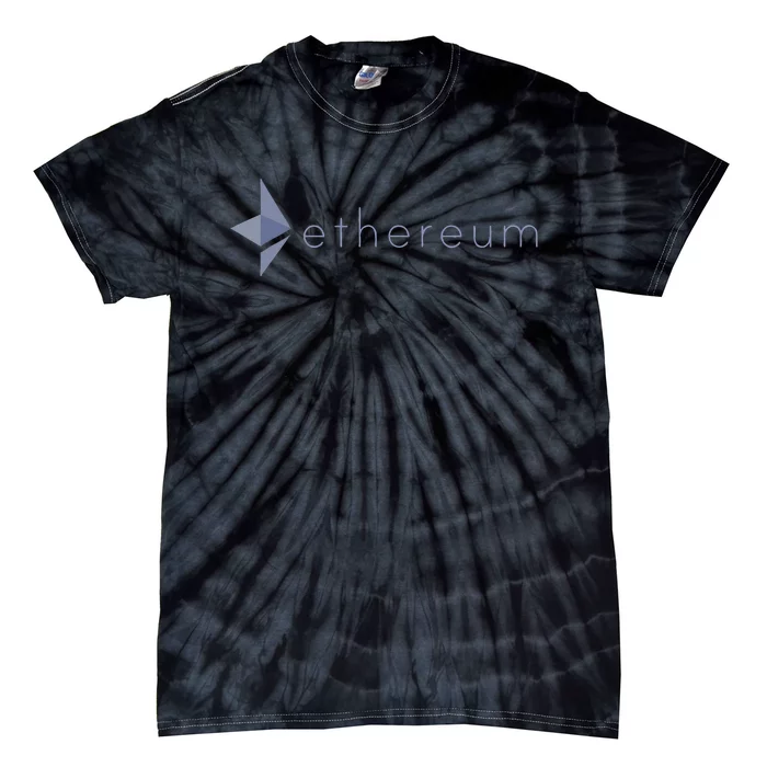 Ethereum Coin Crypto Eth Blockchain Cryptocurrency Tie-Dye T-Shirt