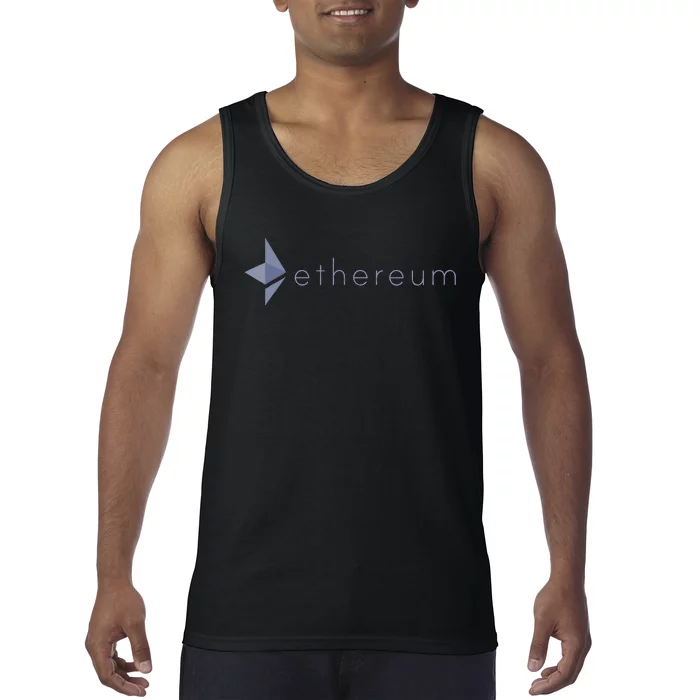 Ethereum Coin Crypto Eth Blockchain Cryptocurrency Tank Top