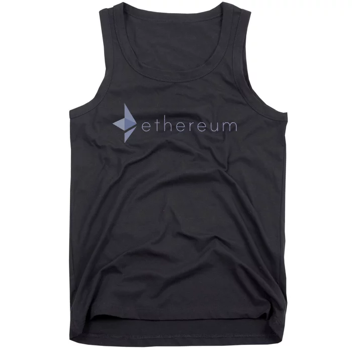 Ethereum Coin Crypto Eth Blockchain Cryptocurrency Tank Top