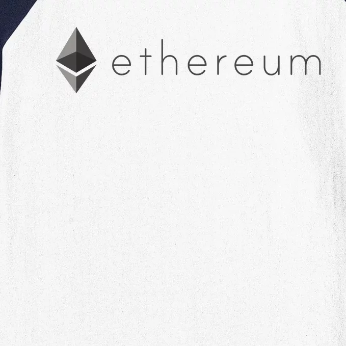 Ethereum Coin Cryptocurrency Baseball Sleeve Shirt