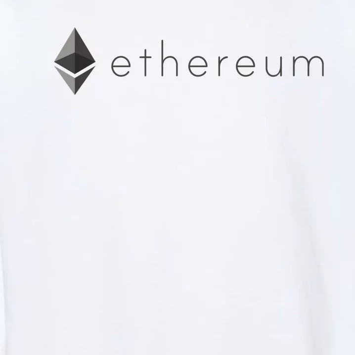 Ethereum Coin Cryptocurrency Garment-Dyed Sweatshirt