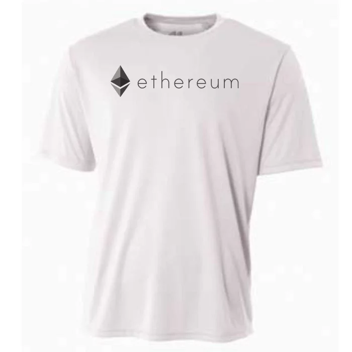 Ethereum Coin Cryptocurrency Cooling Performance Crew T-Shirt