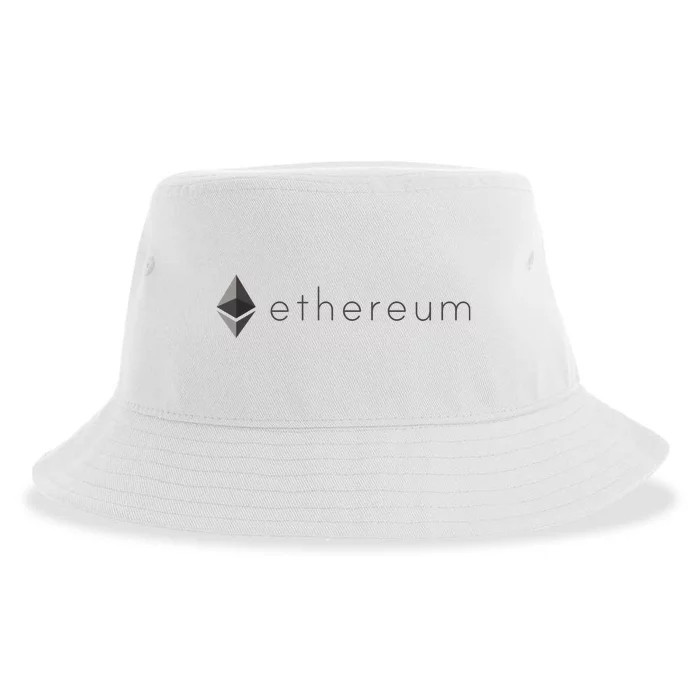 Ethereum Coin Cryptocurrency Sustainable Bucket Hat