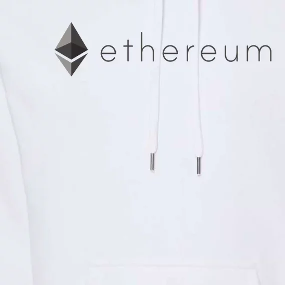 Ethereum Coin Cryptocurrency Premium Hoodie