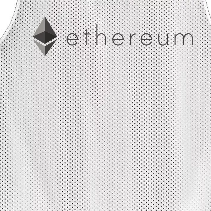 Ethereum Coin Cryptocurrency Mesh Reversible Basketball Jersey Tank