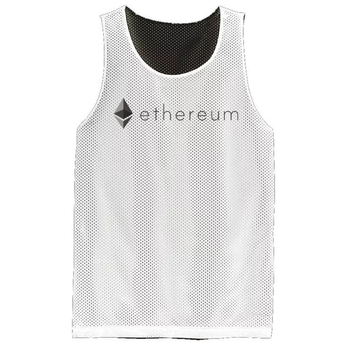 Ethereum Coin Cryptocurrency Mesh Reversible Basketball Jersey Tank