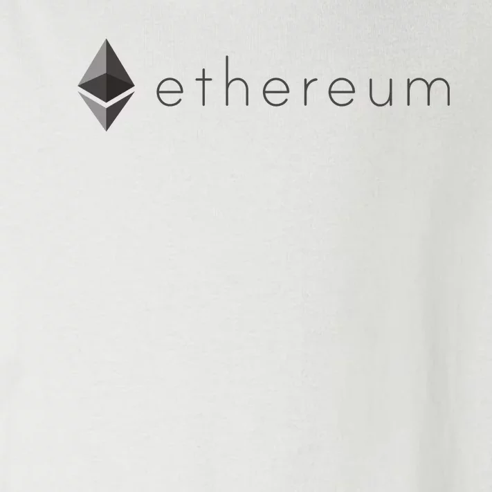 Ethereum Coin Cryptocurrency Toddler Long Sleeve Shirt