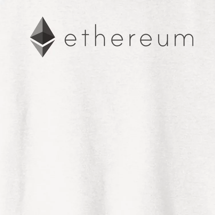 Ethereum Coin Cryptocurrency Women's Crop Top Tee