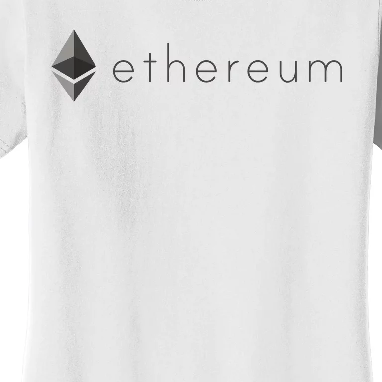 Ethereum Coin Cryptocurrency Women's T-Shirt