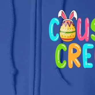 Easter Cousin Crew Family Matching Meaningful Gift Full Zip Hoodie