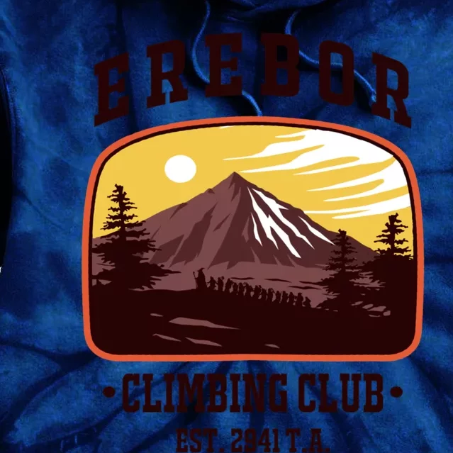 Erebor Climbing Club Tie Dye Hoodie