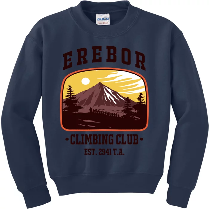 Erebor Climbing Club Kids Sweatshirt