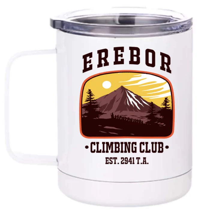 Erebor Climbing Club Front & Back 12oz Stainless Steel Tumbler Cup